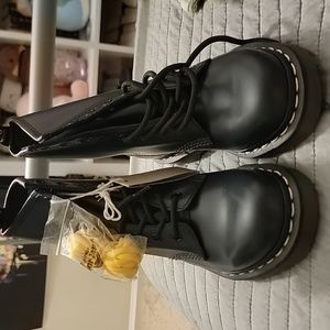 Navy Blue Dr. Martens, Size 5 Womens